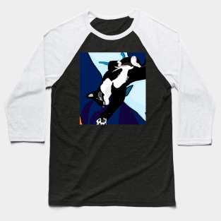 Cute Tuxedo Cat laying on the couch Copyright by TeAnne Baseball T-Shirt
